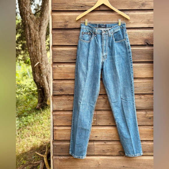 Vintage Ikeda high rise Jeans - lightweight denim - size 31 - Picture 2 of 8